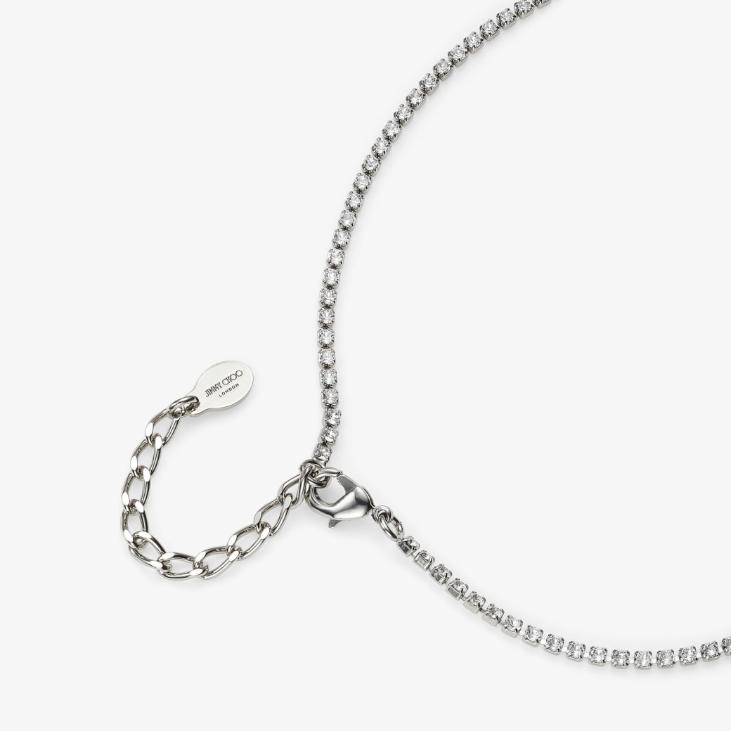 Jimmy Choo Heart Drop Necklace