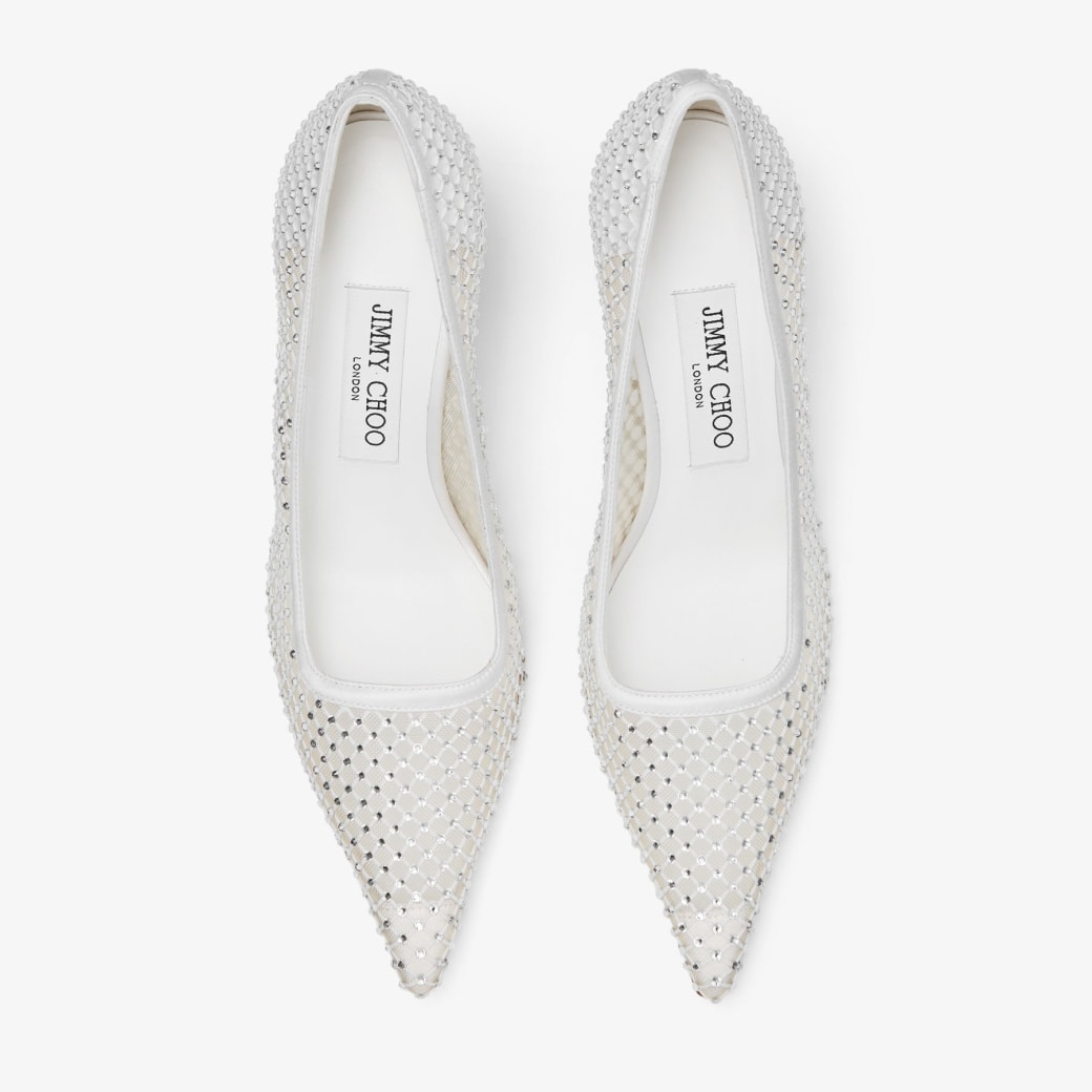 kanakana 様専用JIMMY CHOO TRACI 90 MESHパンプス - メルカリ