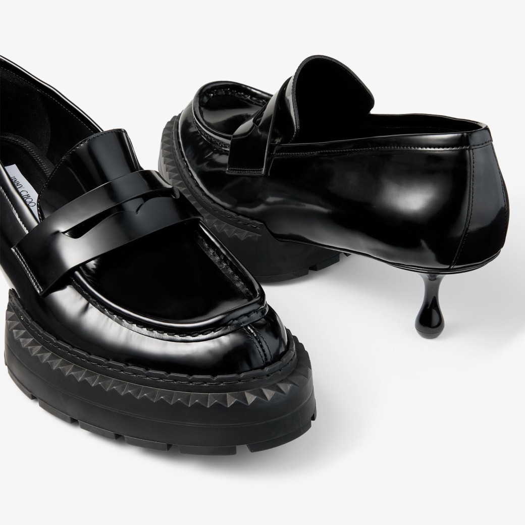 Jimmy Choo Jimmy Choo noir kei ninomiya Maxi Loafer&nbsp;