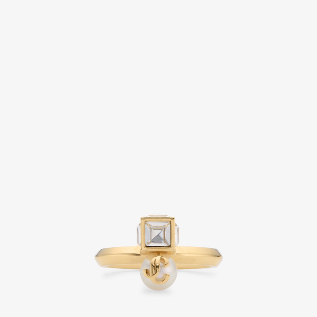 Jimmy Choo JC Pearl Cube Ring