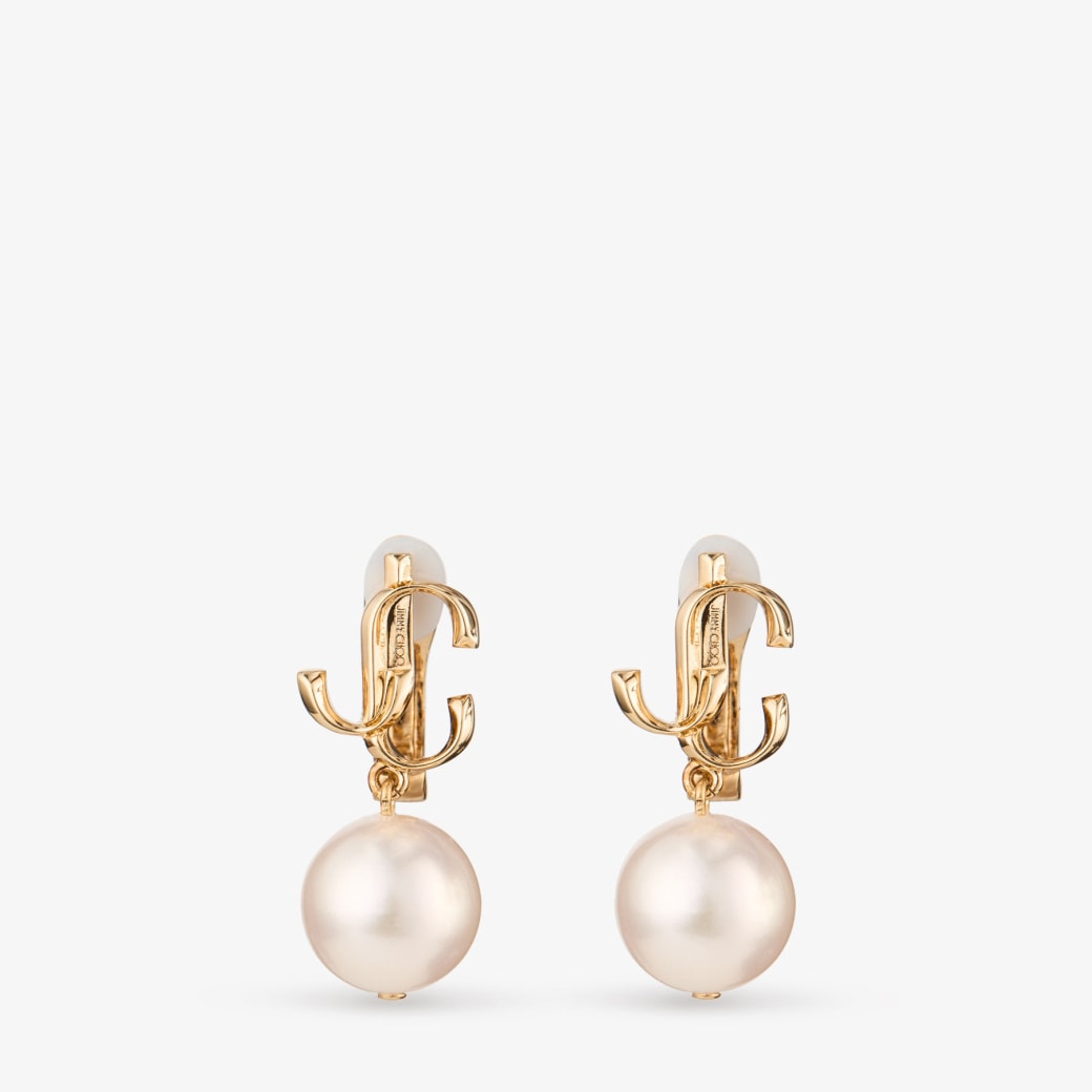 Jimmy Choo JC Pearl Drop Clip On
