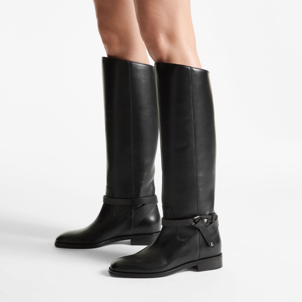 Jimmy Choo Lawton Knee Boot Flat
