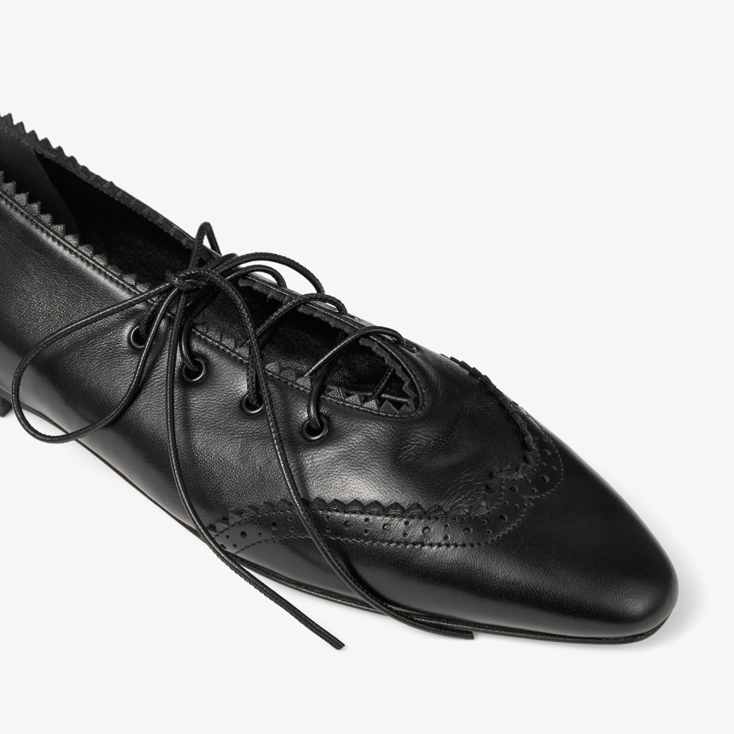 Jimmy Choo Margot Lace Up Flat