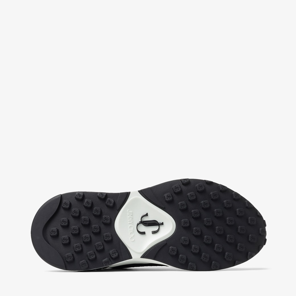 【JIMMY CHOO】Memphis Lace Up/F Fishnet Mesh ★関税送料込み JIMMY CHOO Memphis mesh, leather and suede sneakers | THE OUTNET