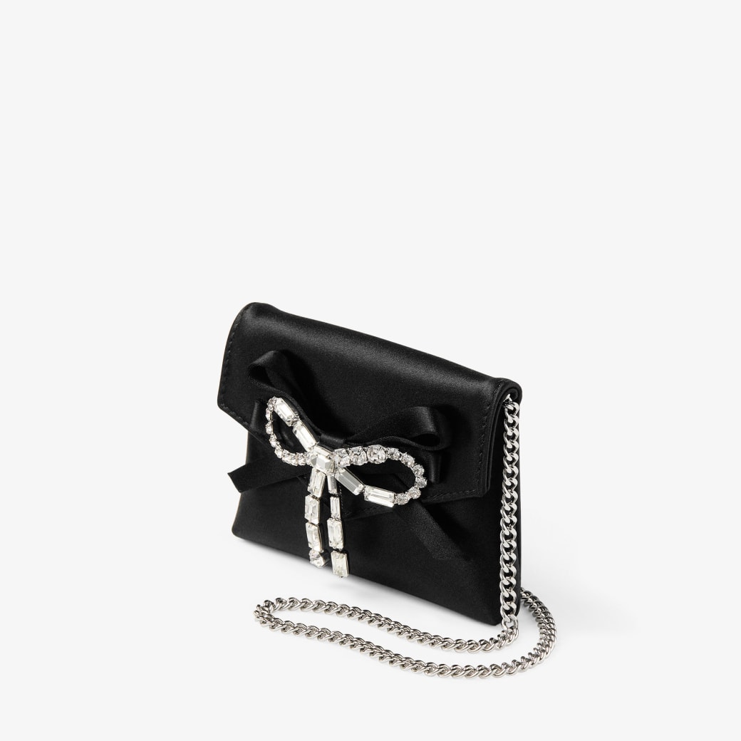 Jimmy Choo Soft Card Holder With Chain