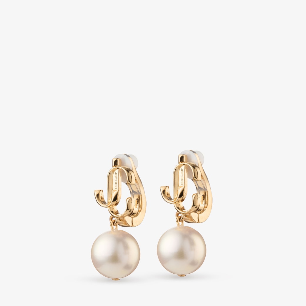 Jimmy Choo JC Pearl Drop Clip On