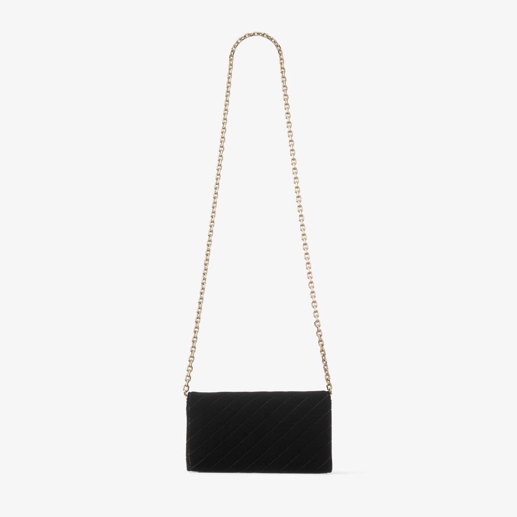Jimmy Choo Curve Wallet With Chain
