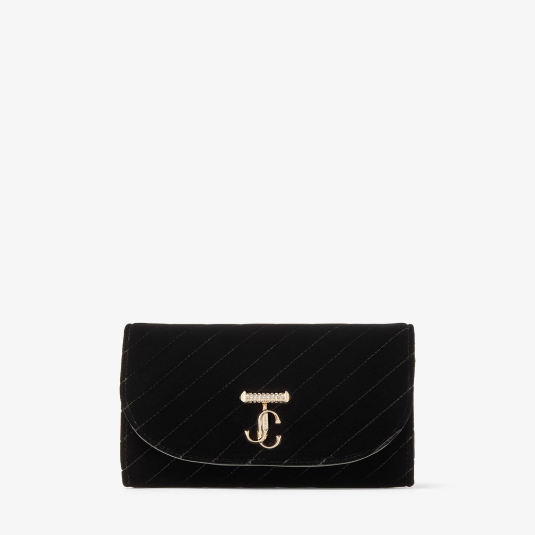 Jimmy Choo Curve Wallet With Chain