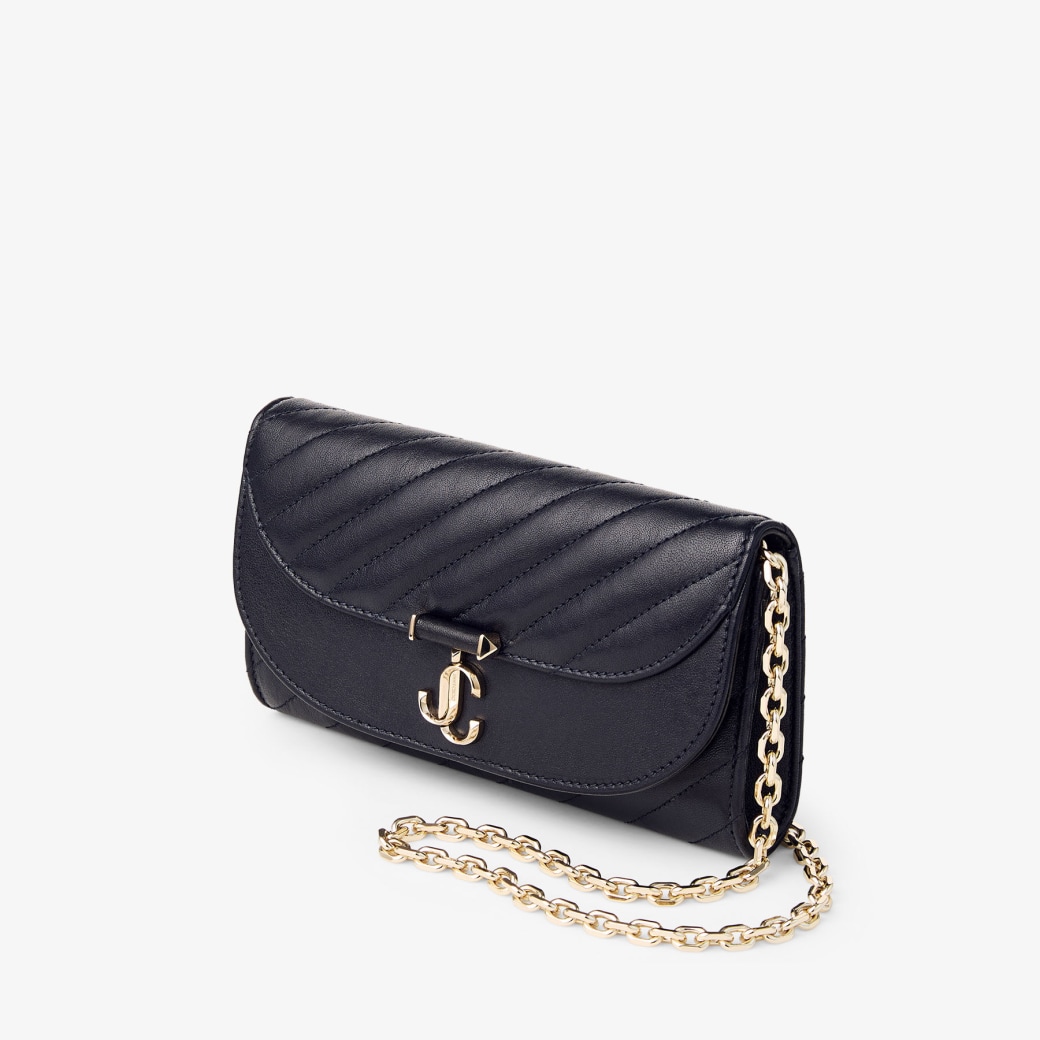 Jimmy Choo Curve Wallet With Chain