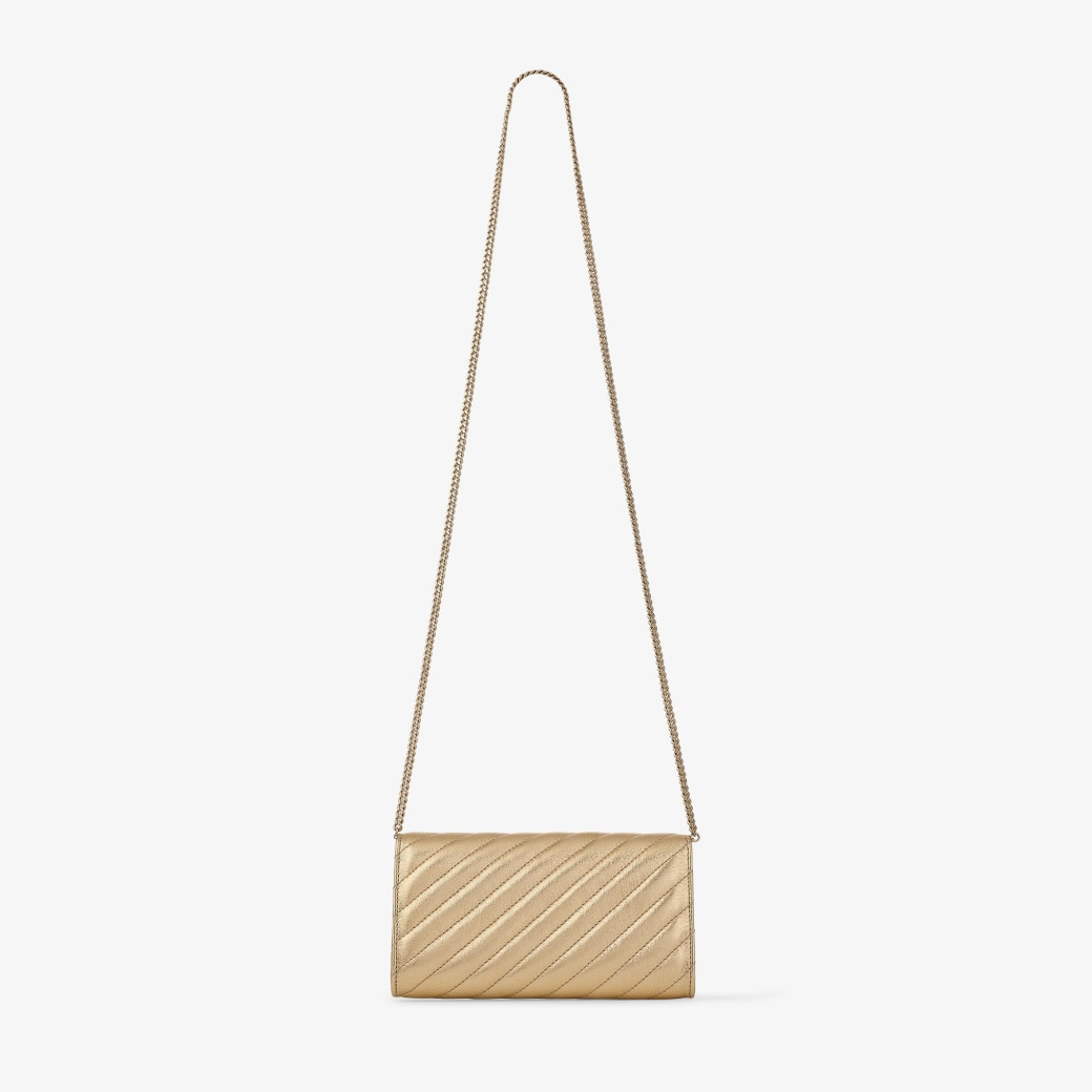Jimmy Choo Avenue Curve Wallet Chain
