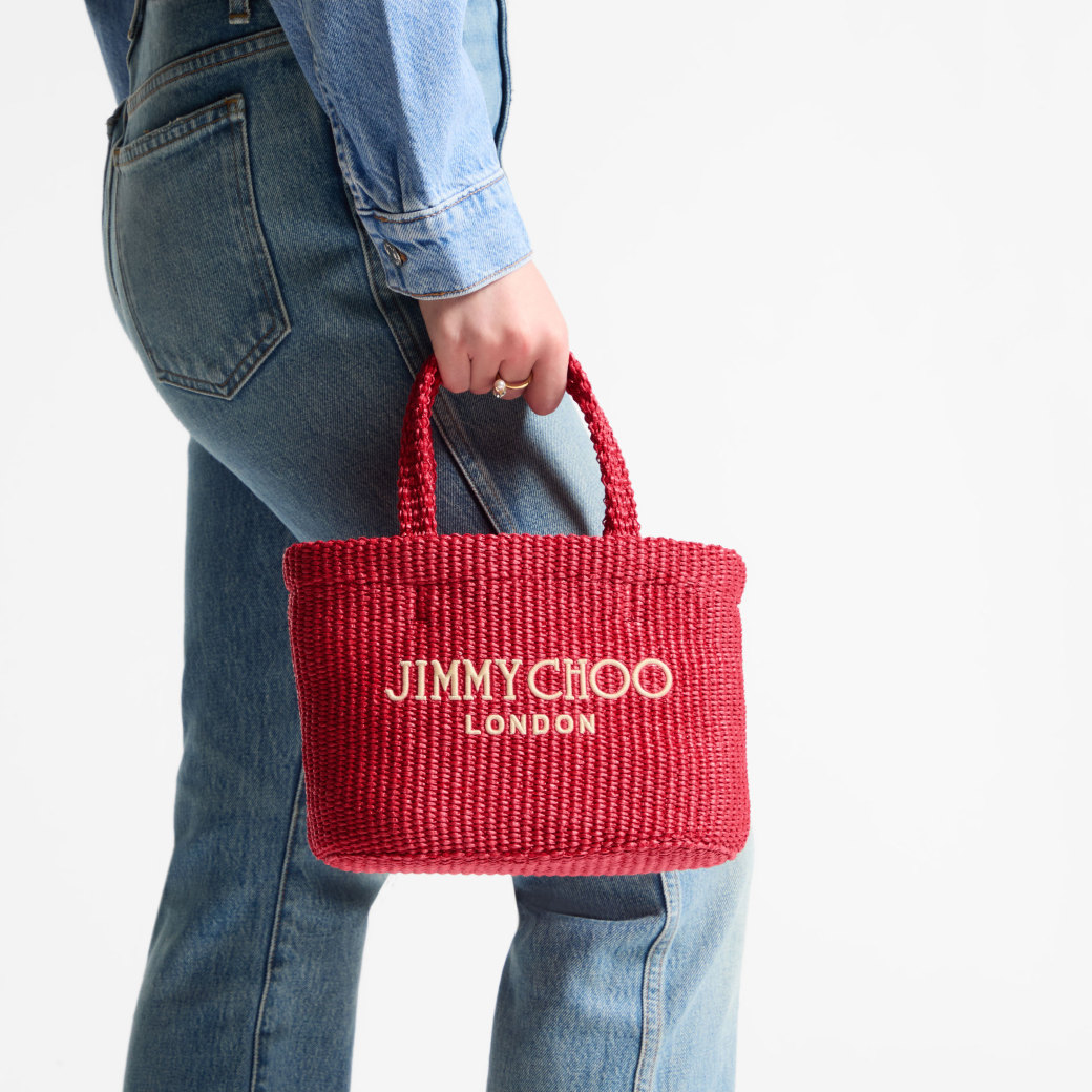 Jimmy Choo Beach Tote East-West Mini