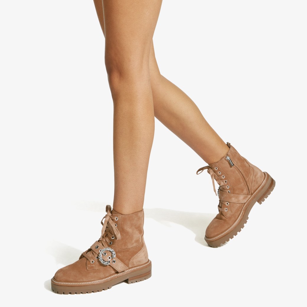 Jimmy Choo Cora Flat Crystal