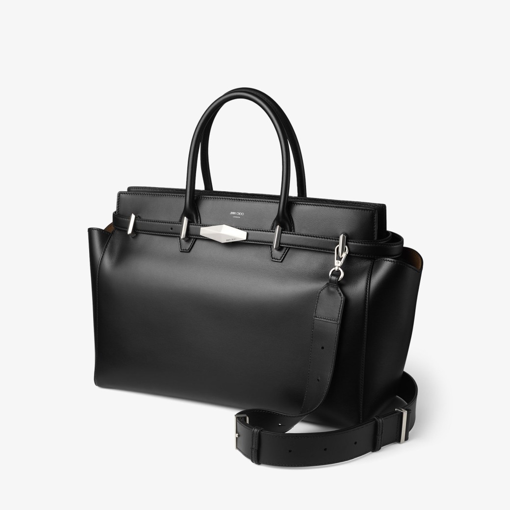 Jimmy Choo Diamond Belted Top Handle M