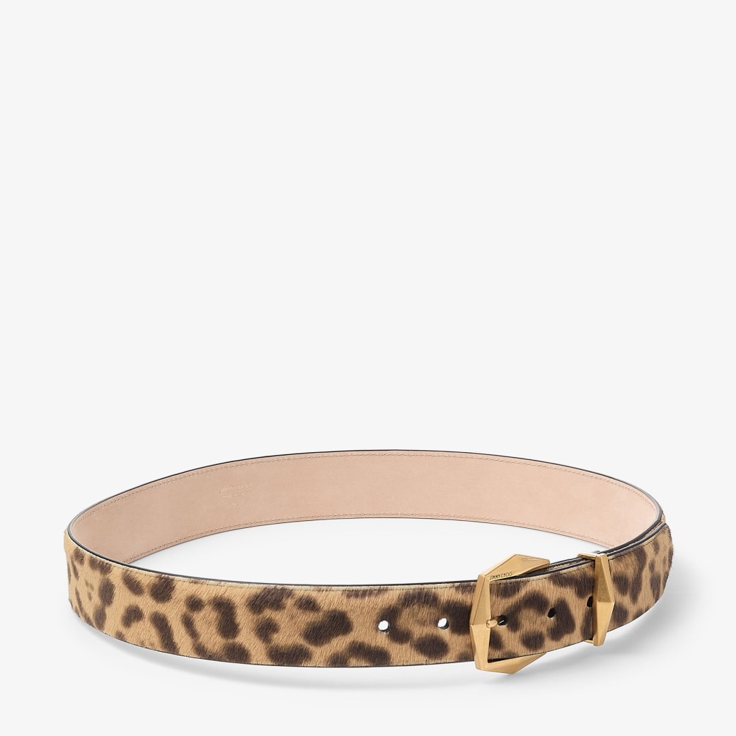 Jimmy Choo Diamond Buckle Belt