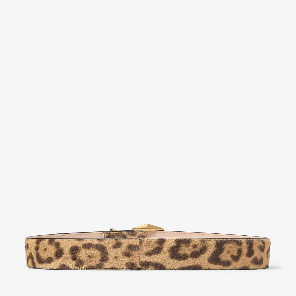 Jimmy Choo Diamond Buckle Belt