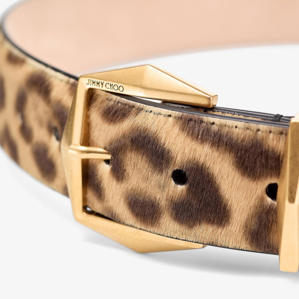 Jimmy Choo Diamond Buckle Belt