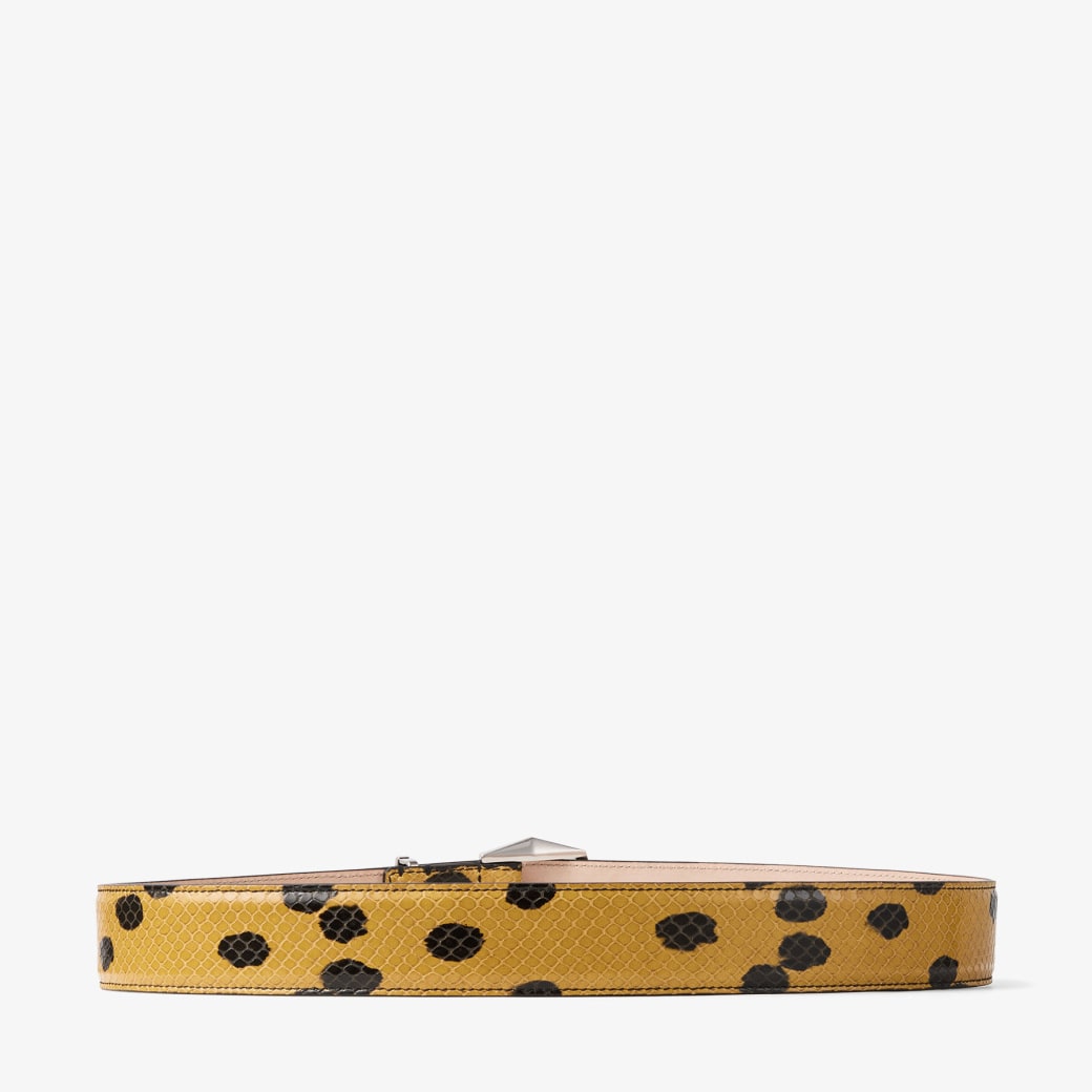 Jimmy Choo Diamond Buckle Belt
