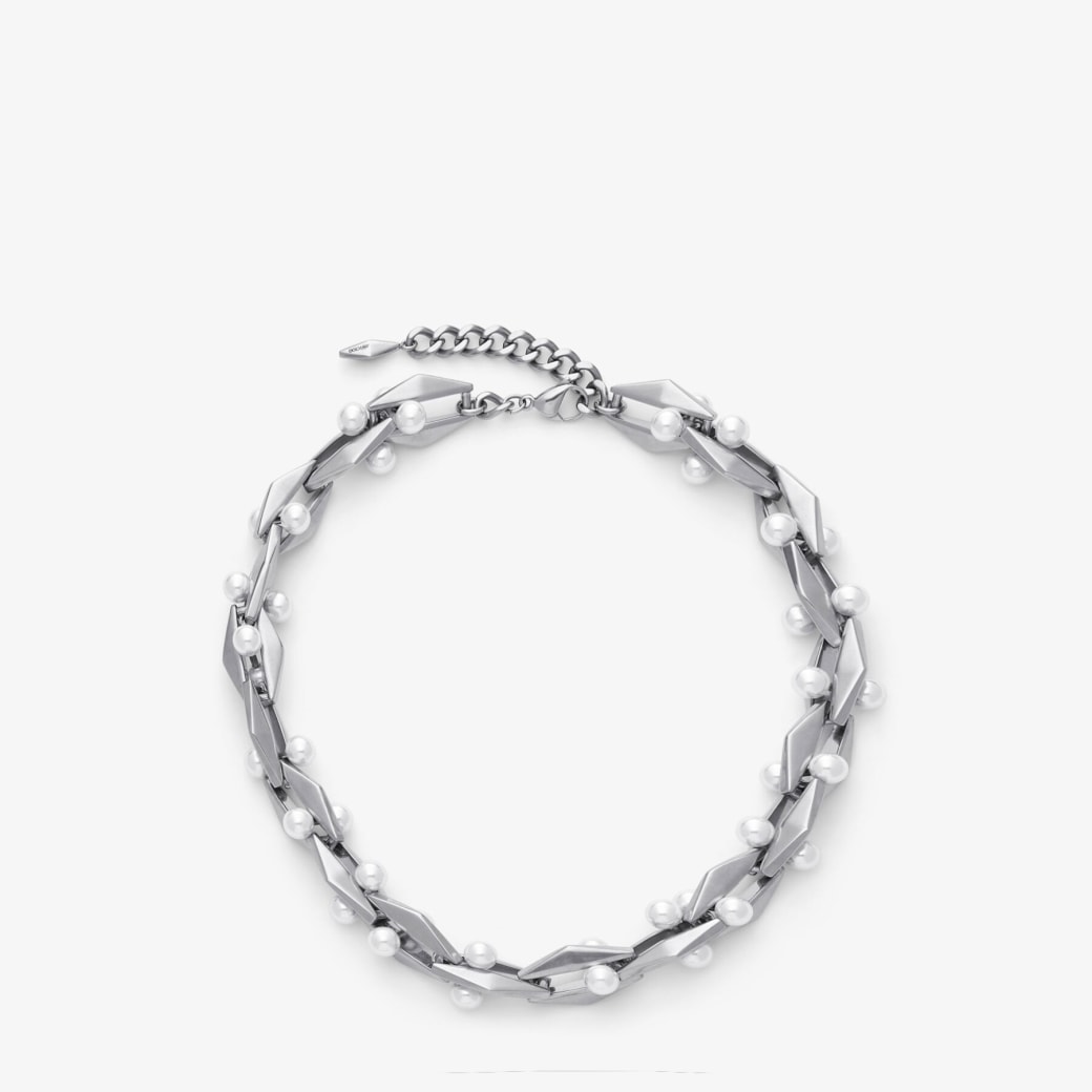 Jimmy Choo Diamond Chain Necklace