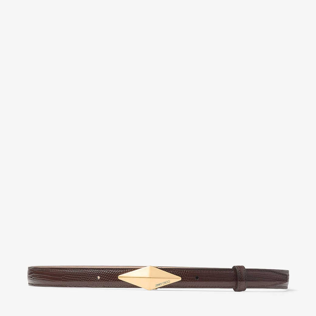 Jimmy Choo Diamond Clasp Belt