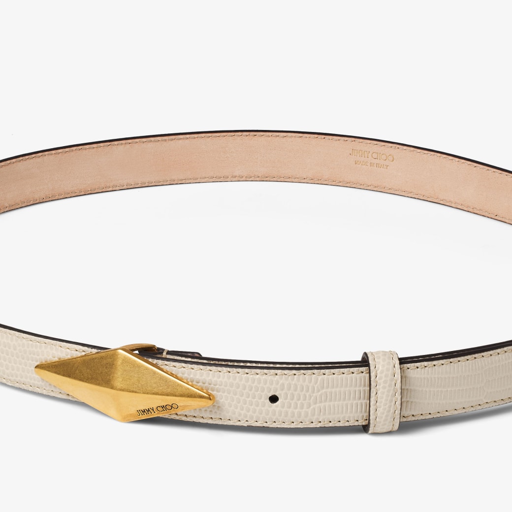 Jimmy Choo Diamond Clasp Belt