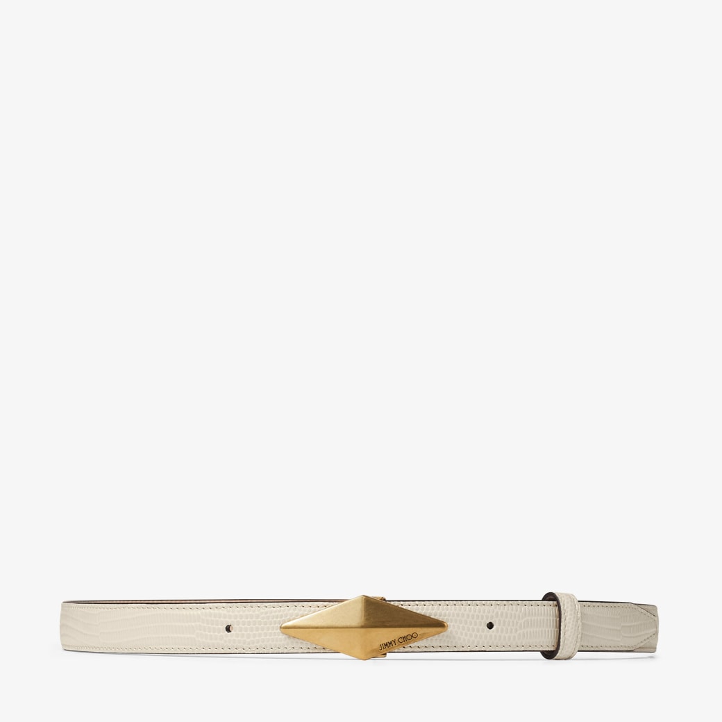 Jimmy Choo Diamond Clasp Belt