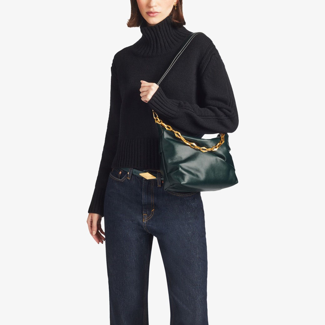 Jimmy Choo Diamond Soft Hobo Small