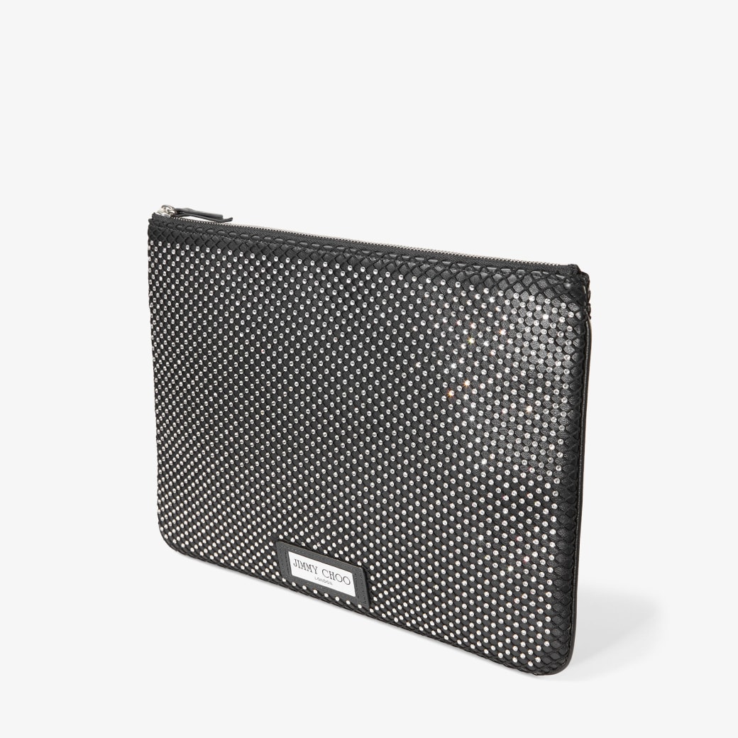 Jimmy Choo Diamond Zip Pouch