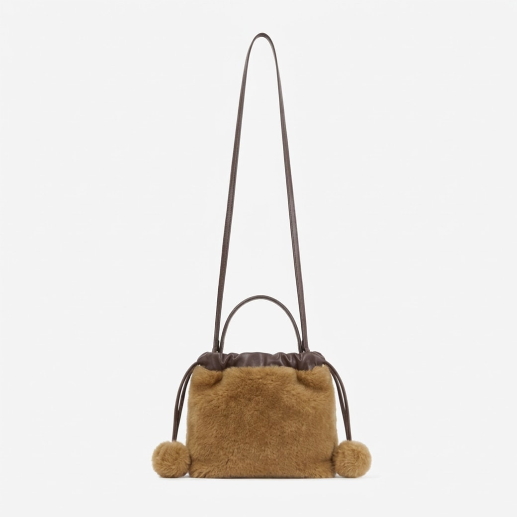 Jimmy Choo Drawstring Pouch Top Handle