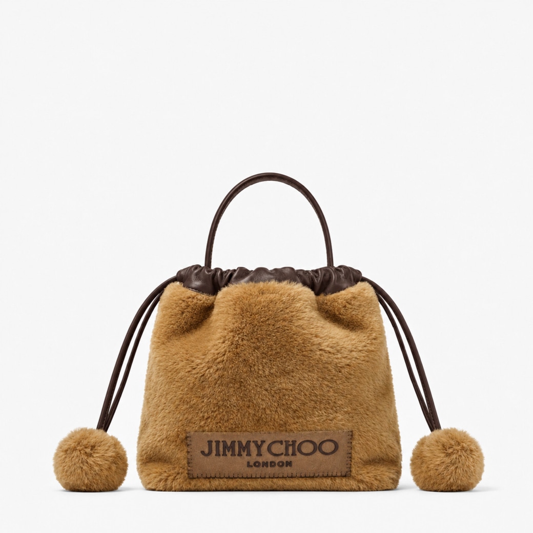 Jimmy Choo Drawstring Pouch Top Handle