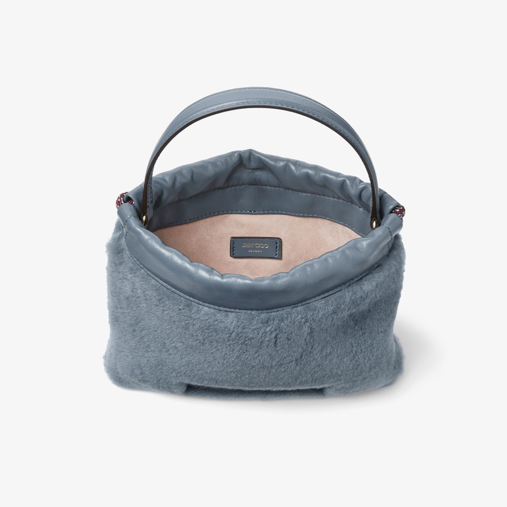 Jimmy Choo Drawstring Pouch Top Handle