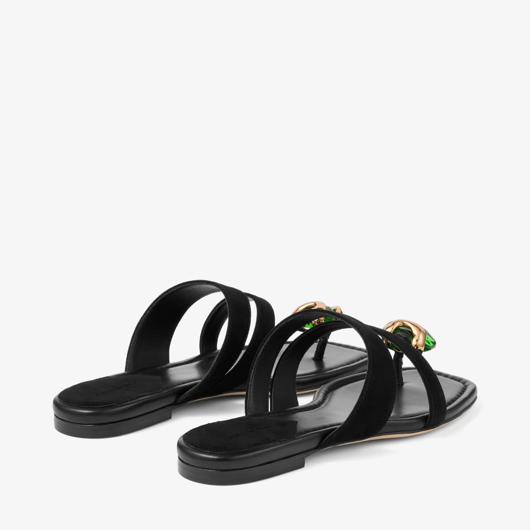 Jimmy Choo Emeri Stone Flat