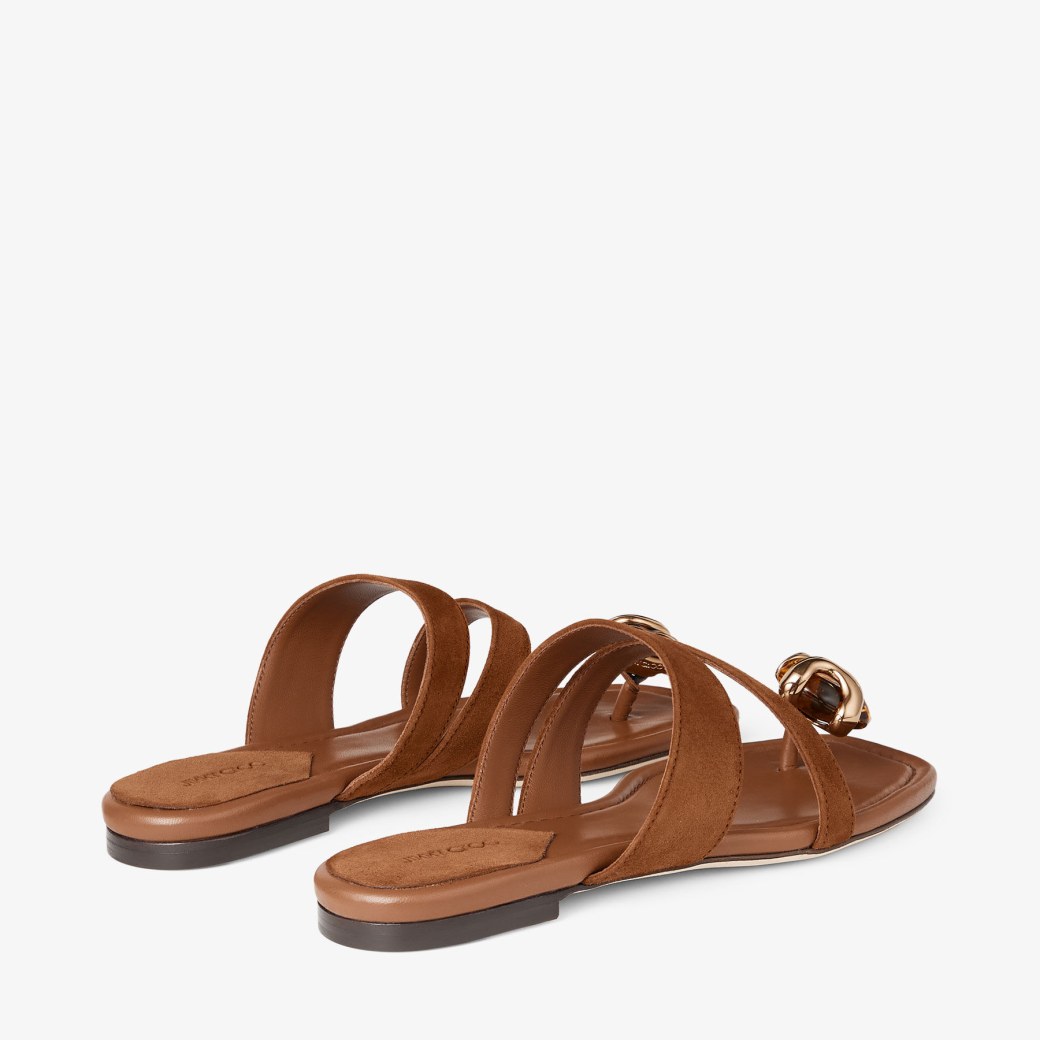 Jimmy Choo Emeri Stone Flat