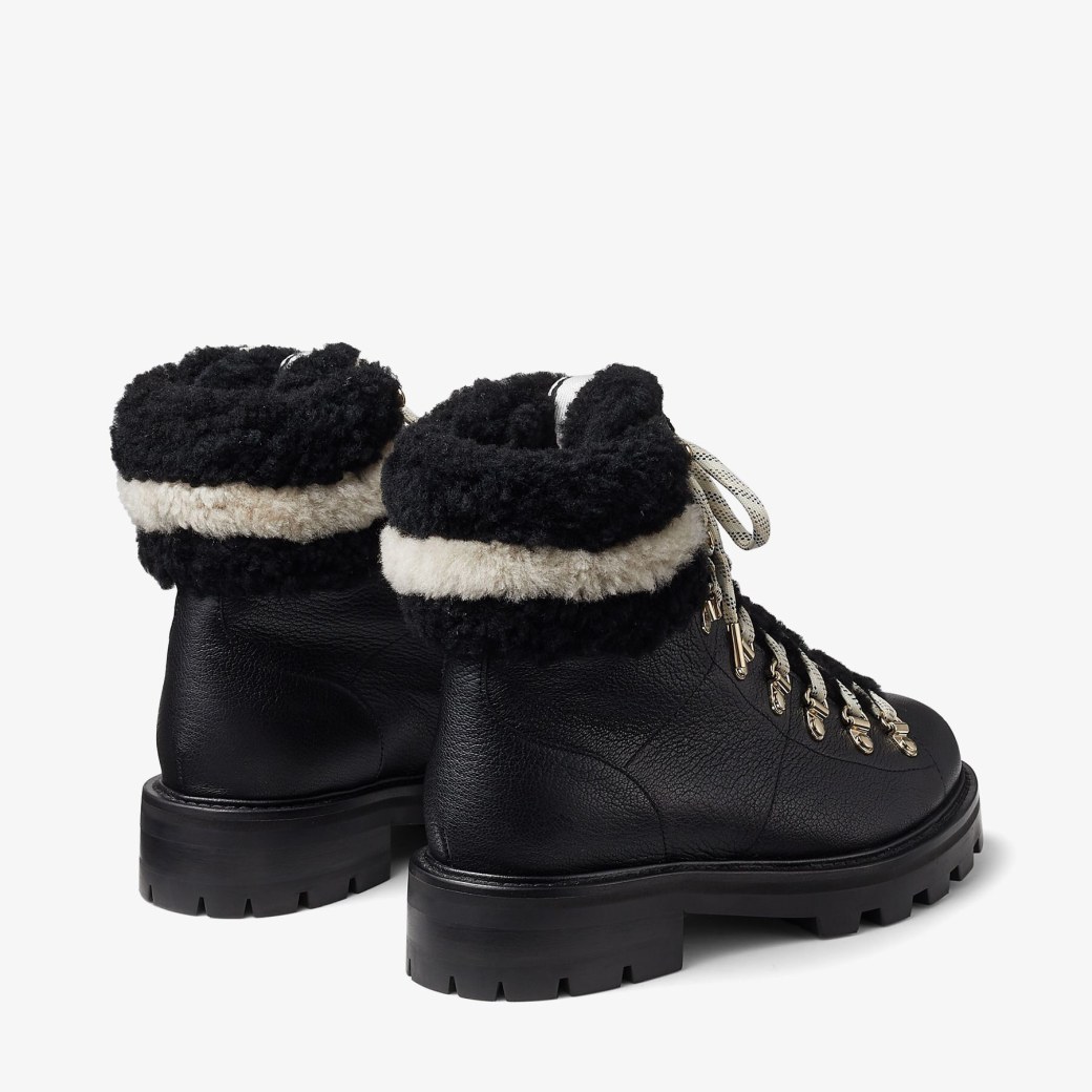 Jimmy Choo Eshe Flat Shearling