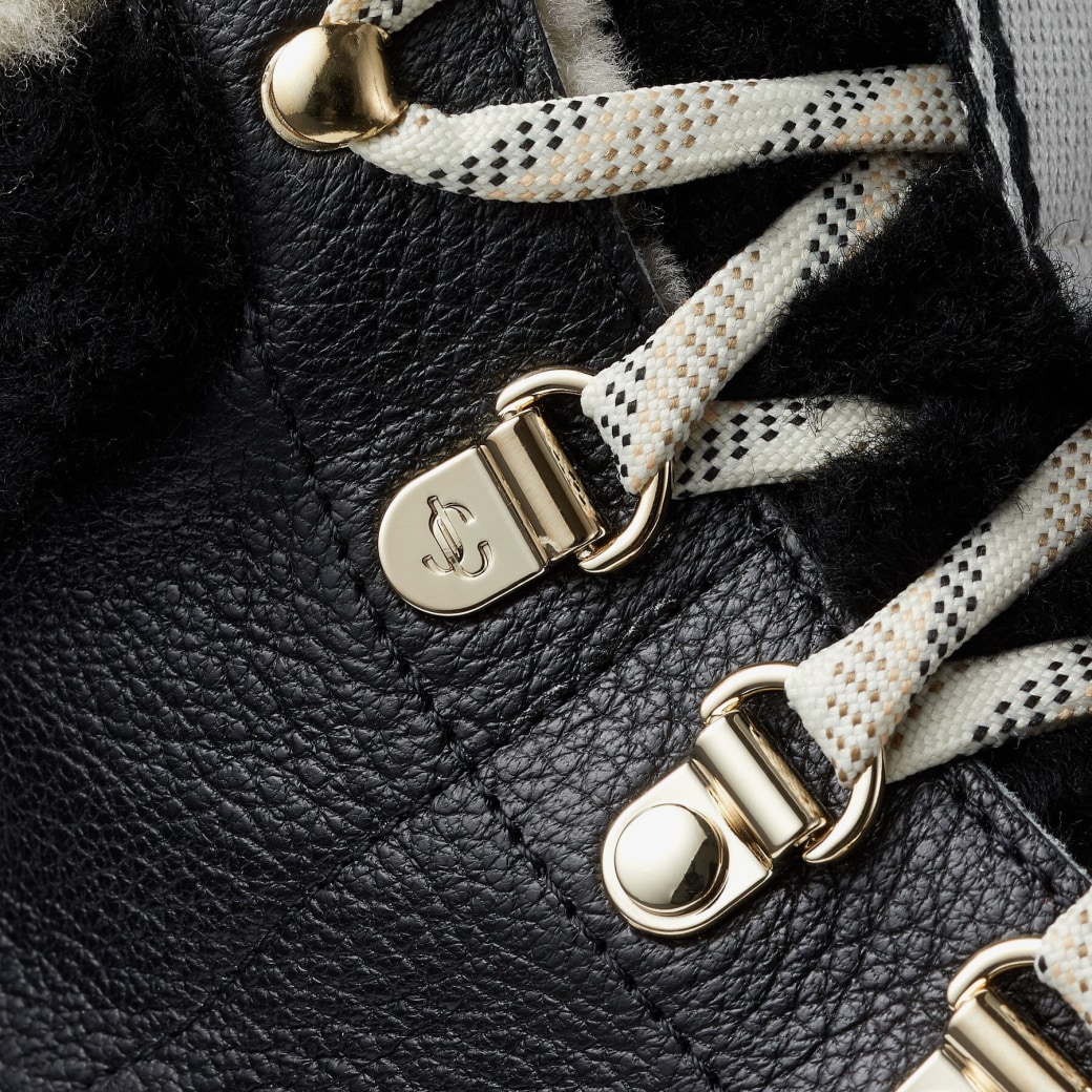 Jimmy Choo Eshe Flat Shearling