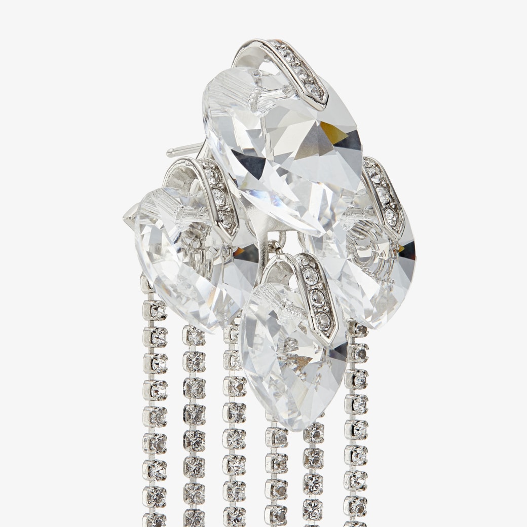 Jimmy Choo Heart Drop Earring