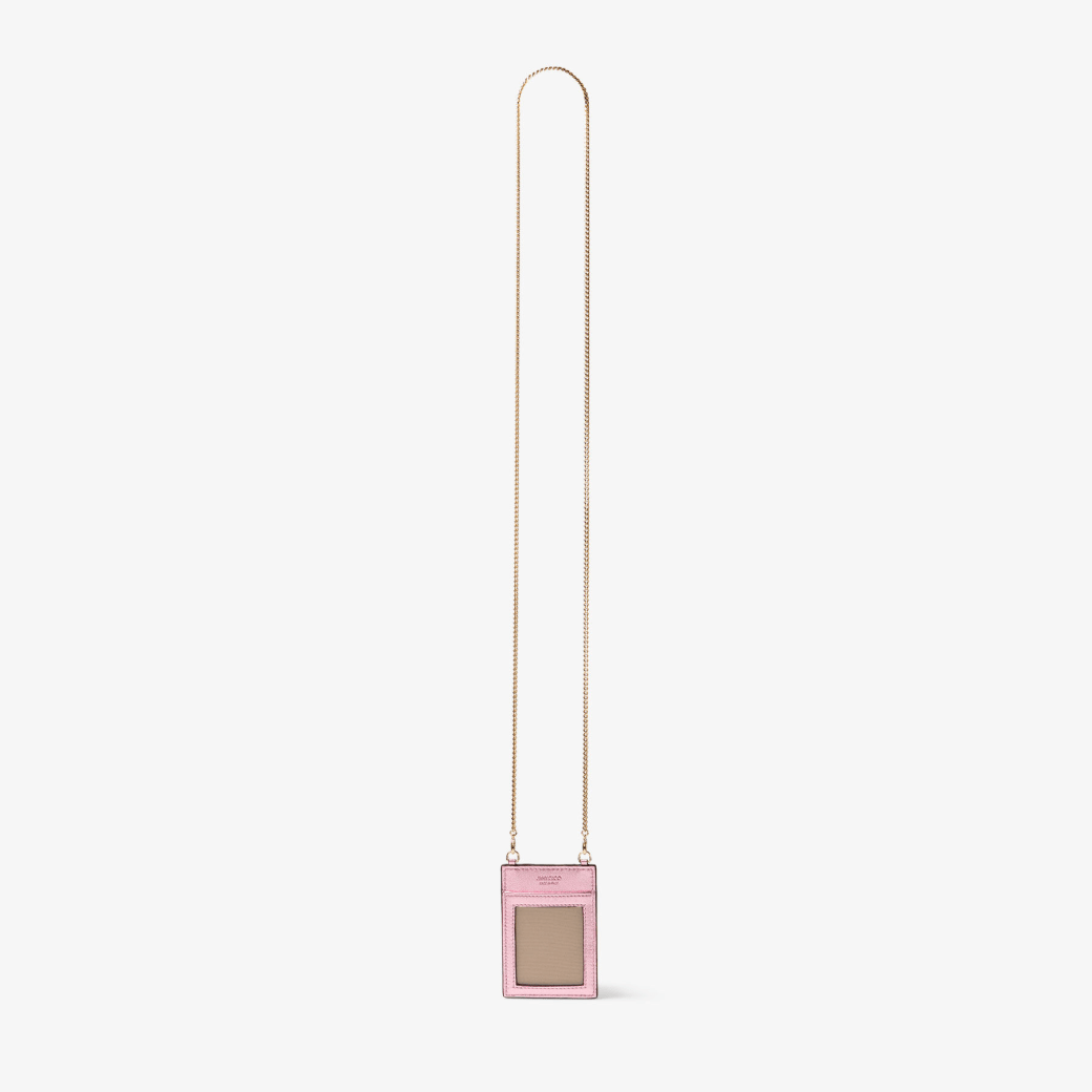 Jimmy Choo ID Holder With Chain