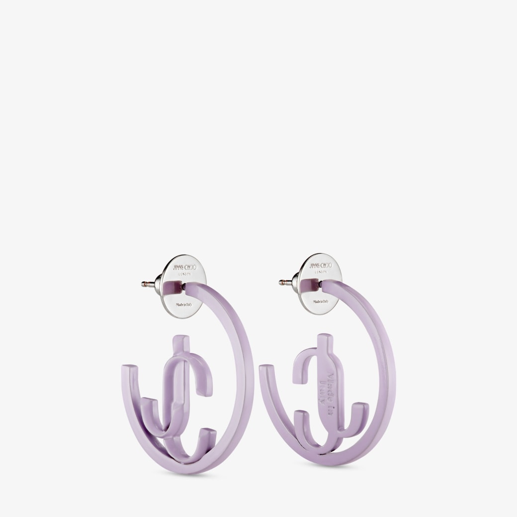 Jimmy Choo JC Monogram Hoops
