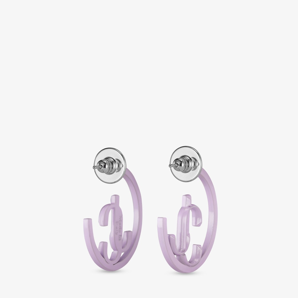 Jimmy Choo JC Monogram Hoops