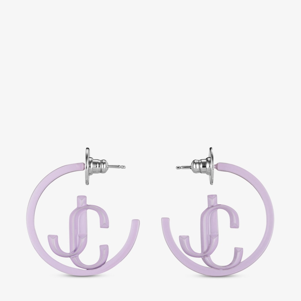 Jimmy Choo JC Monogram Hoops