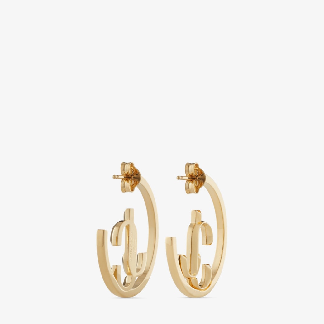Jimmy Choo JC Monogram Hoops