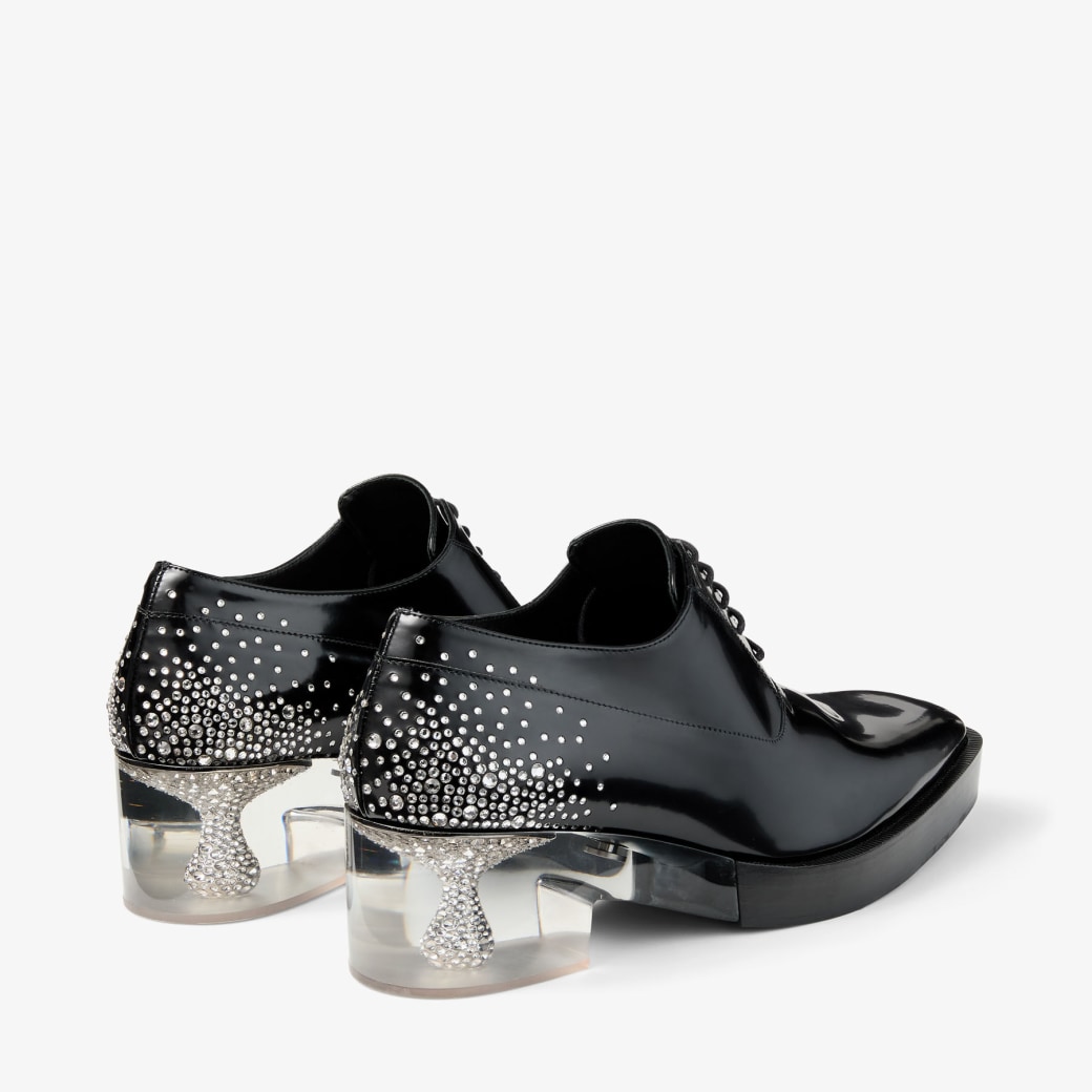 Jimmy Choo Jimmy Choo noir kei ninomiya Crystal Shoe