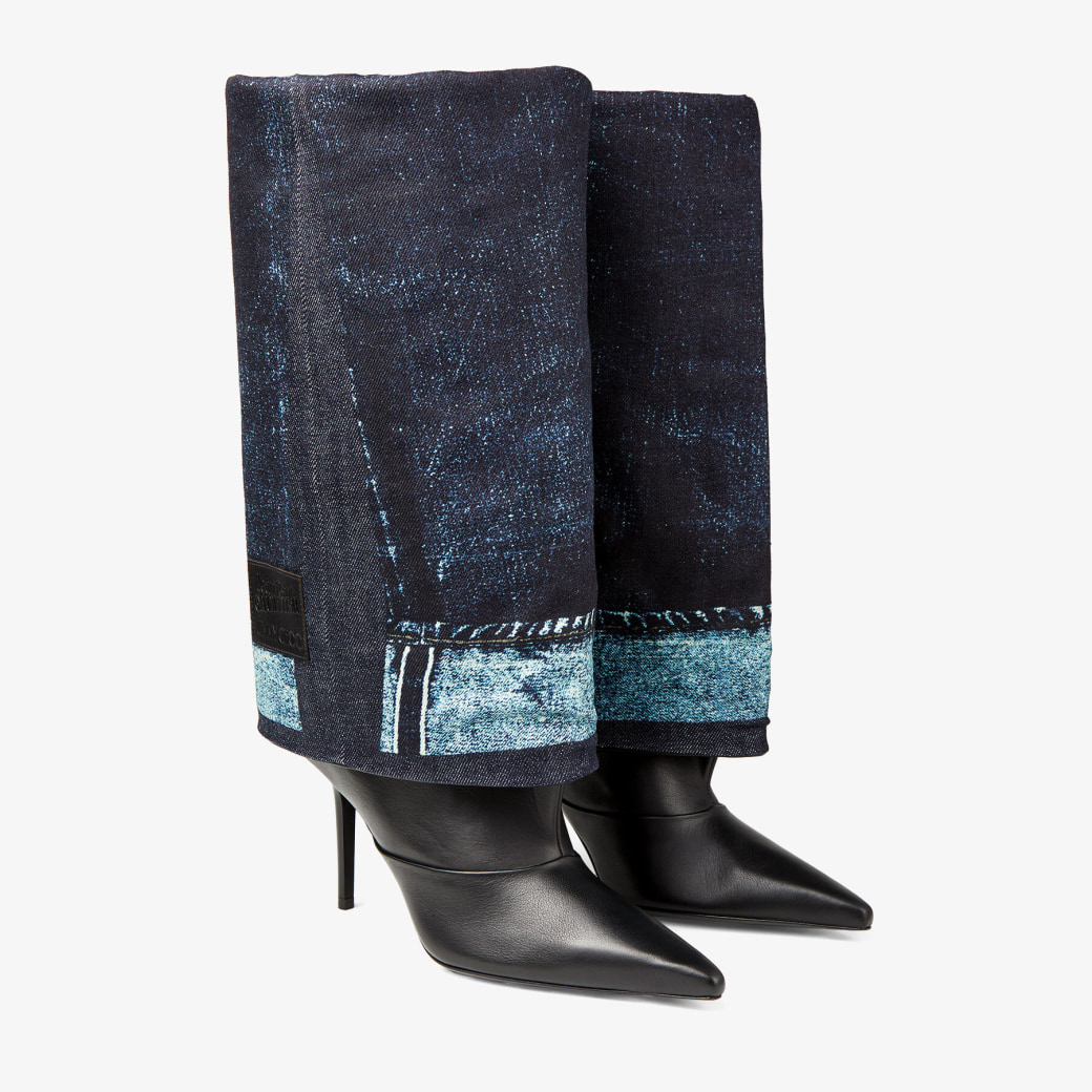 Jimmy Choo Jimmy Choo / Jean Paul Gaultier Cuff Over The Knee Boot 90
