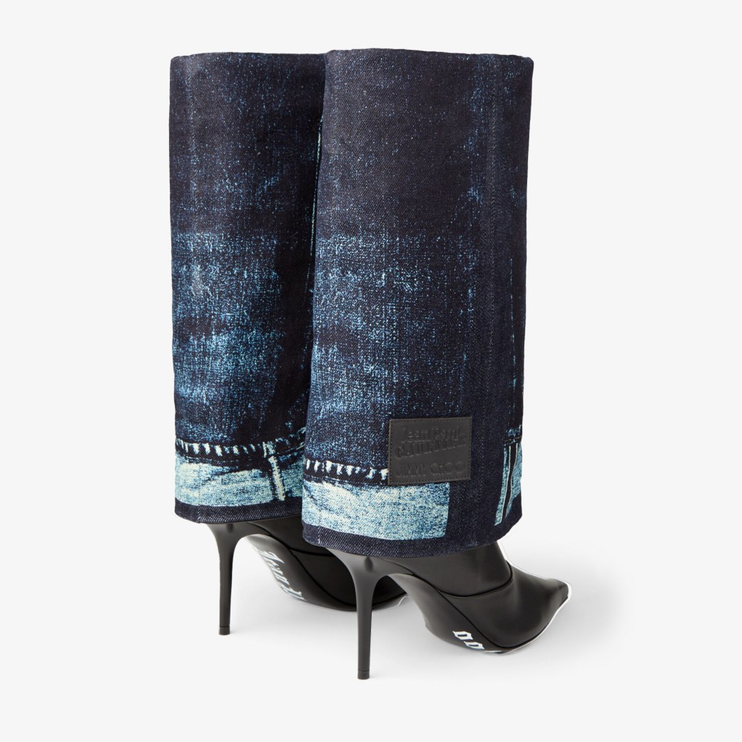 Jimmy Choo Jimmy Choo / Jean Paul Gaultier Cuff Over The Knee Boot 90
