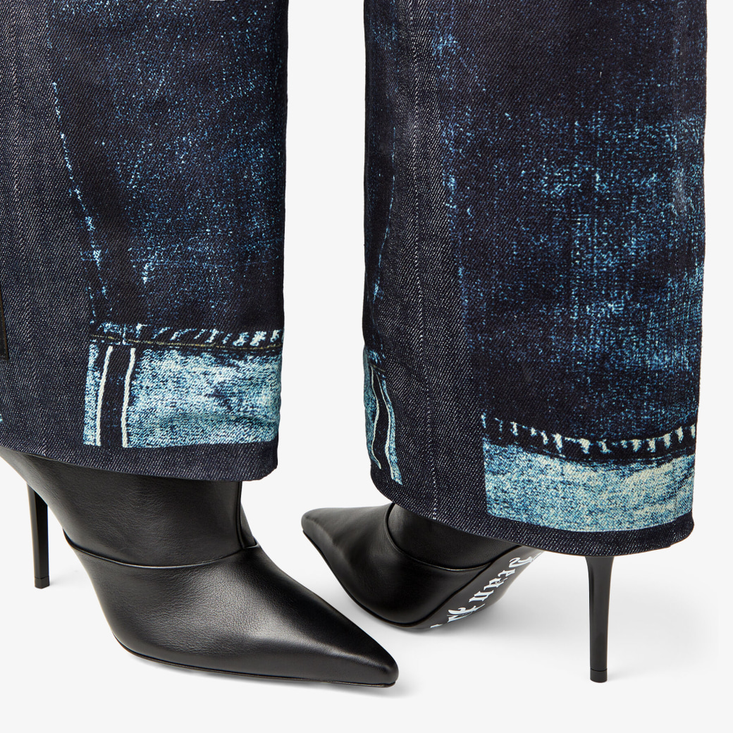 Jimmy Choo Jimmy Choo / Jean Paul Gaultier Cuff Over The Knee Boot 90