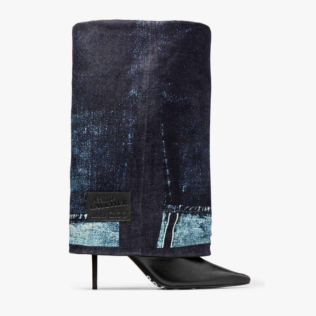 Jimmy Choo Jimmy Choo / Jean Paul Gaultier Cuff Over The Knee Boot 90