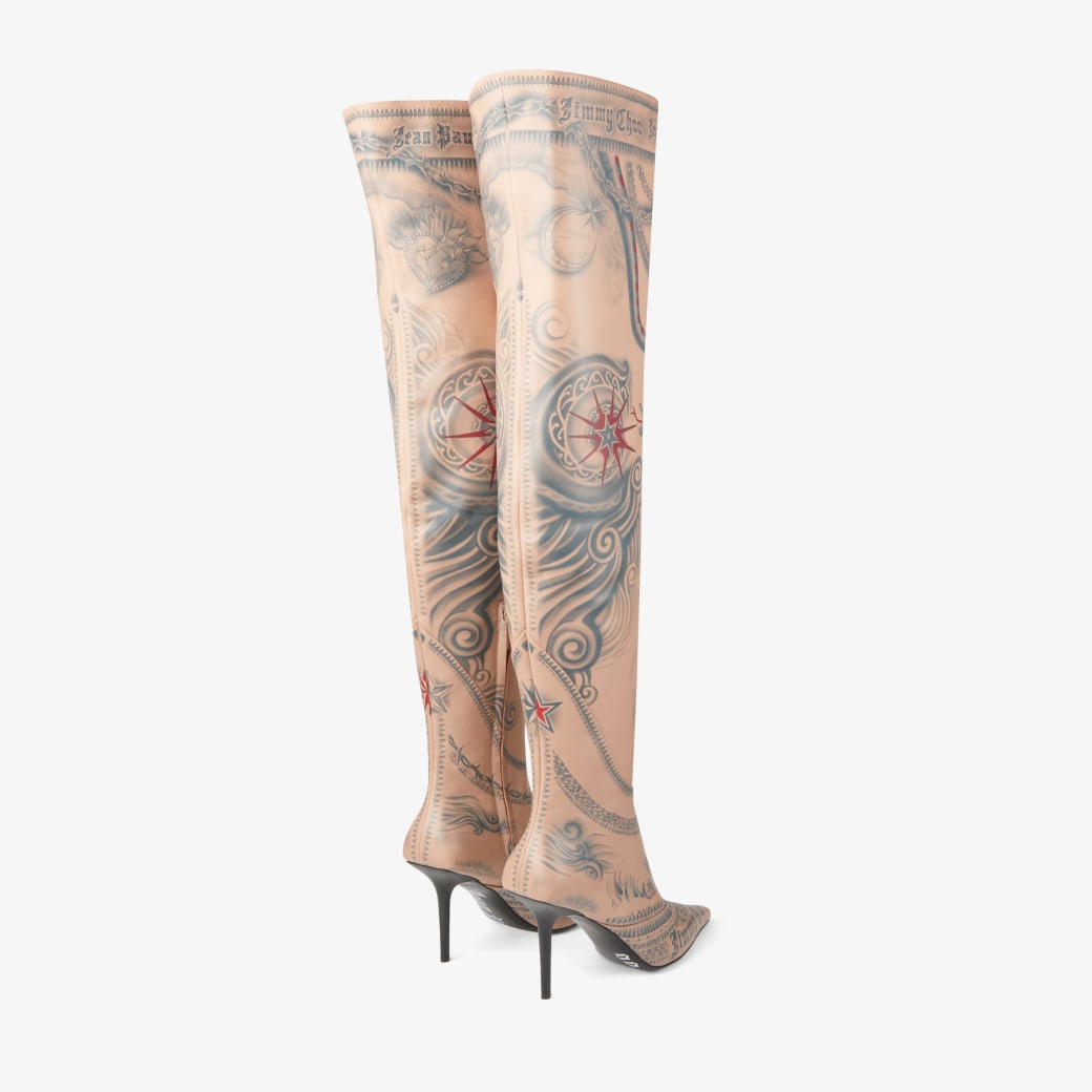 Jimmy Choo Jimmy Choo / Jean Paul Gaultier Over The Knee Boot 90