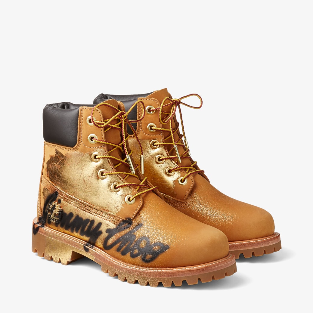 Jimmy Choo Jimmy Choo X Timberland 6 Inch Graffiti Boot