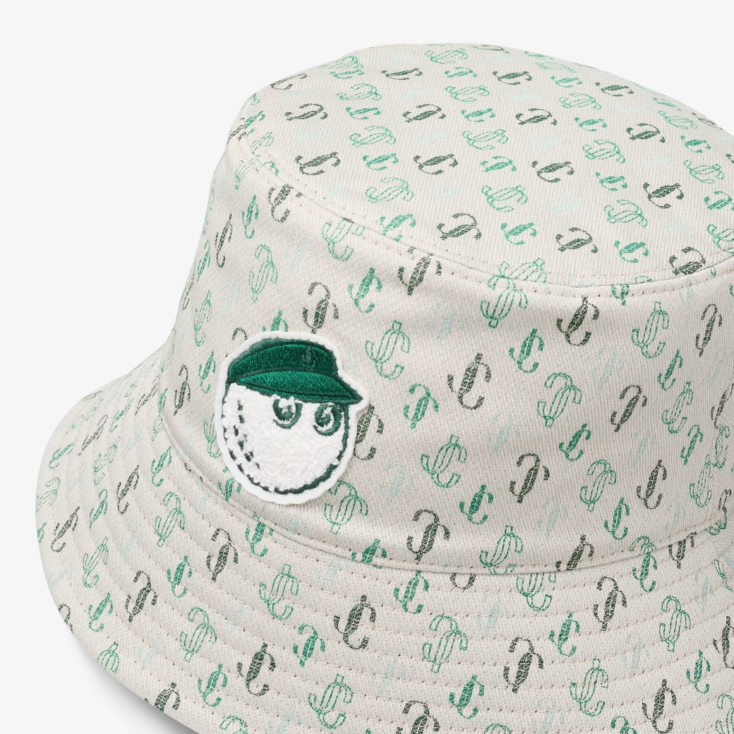 Jimmy Choo Jimmy Choo / Malbon 2.0 Monogram Bucket Hat