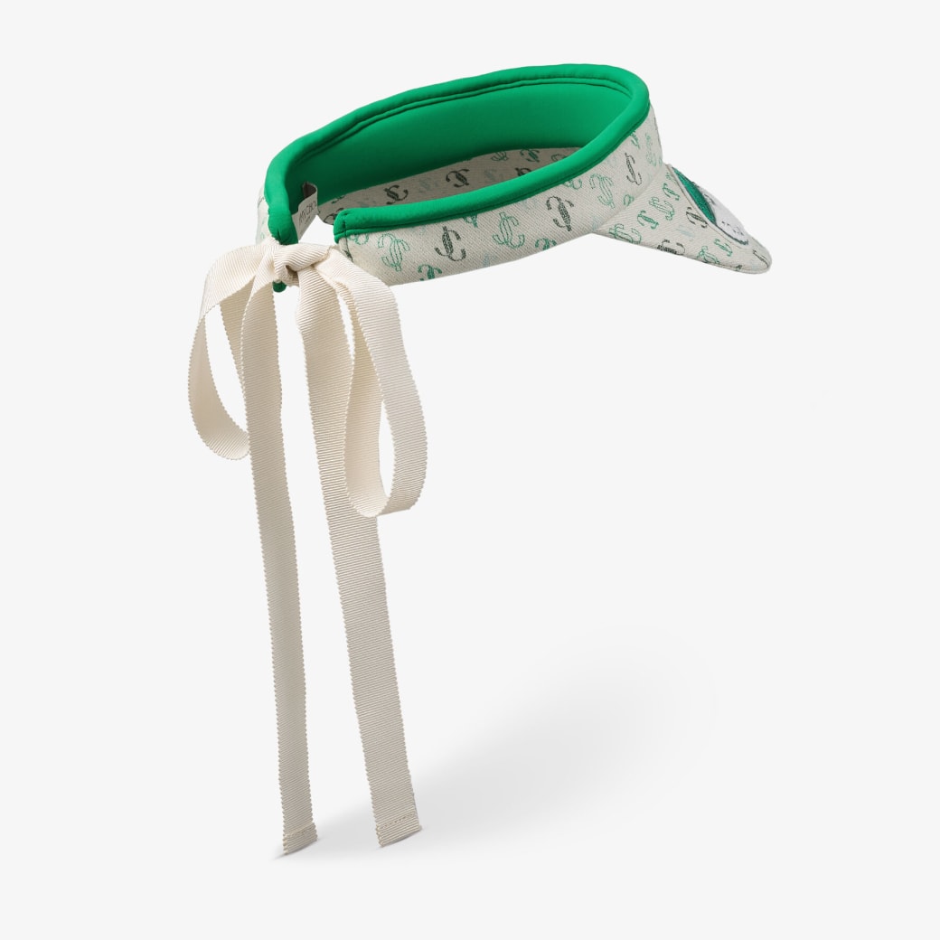 Jimmy Choo Jimmy Choo / Malbon 2.0 Monogram Visor