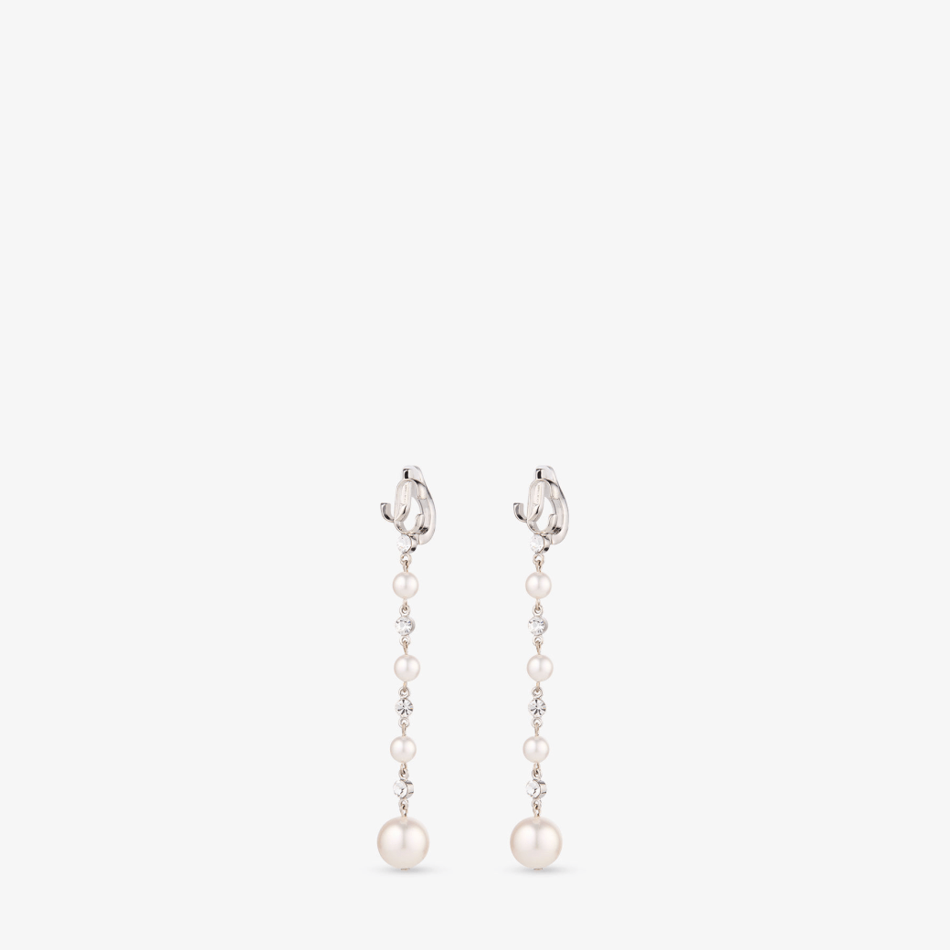 Jimmy Choo Pearl Drop Clip On